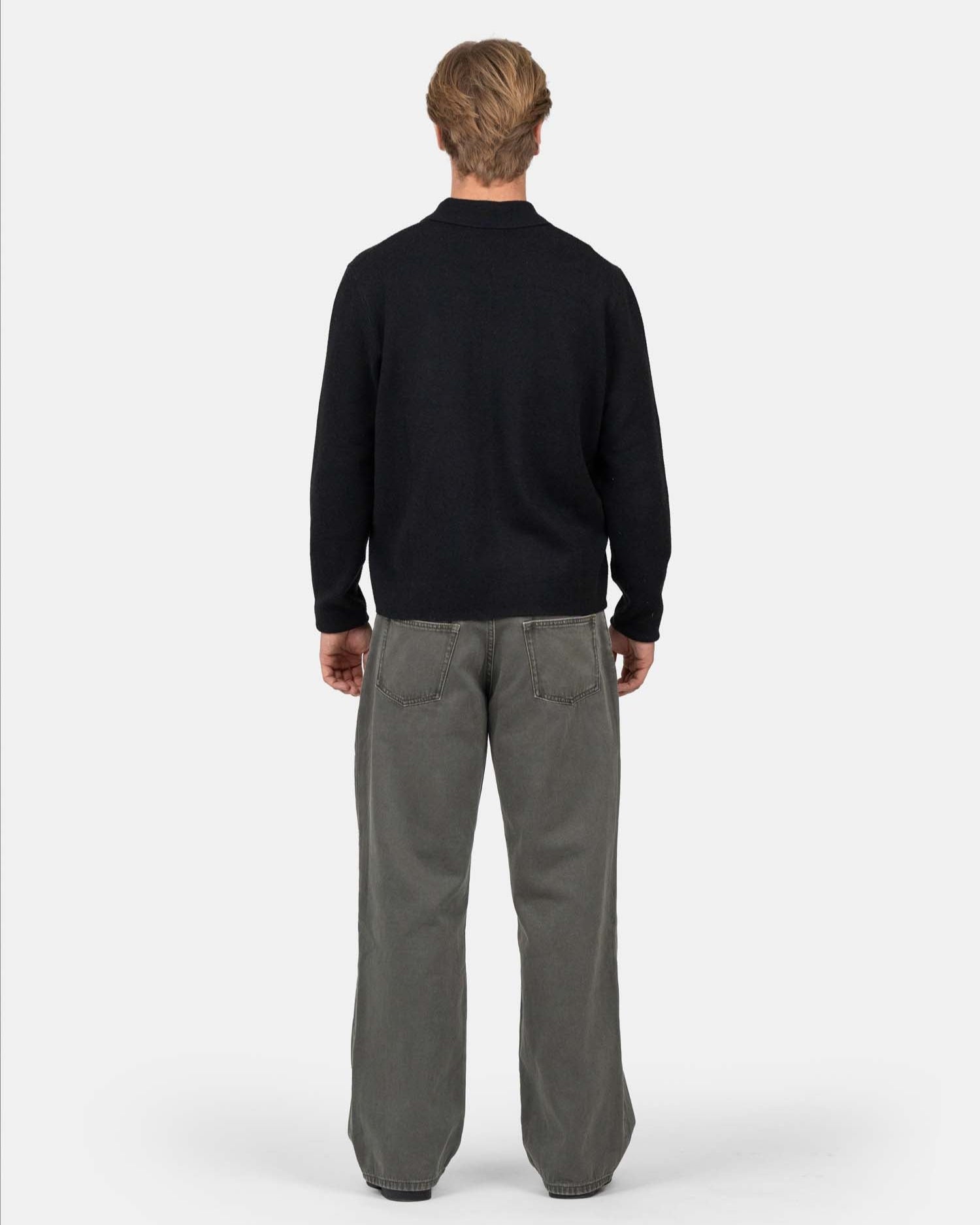 Half Zip Polo Sort | Skagen - clothing.dk